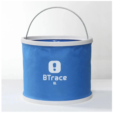 Ведро складное BTrace 6л, синий Ведро складное BTrace 6л, синий